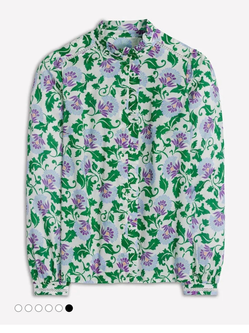 Boden Green Helena Cotton Top Women’s US 20-22